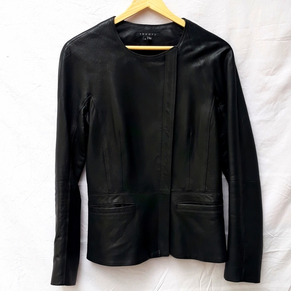 Theory ford enora leather jacket - Picture 4 of 14